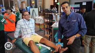 پیچ خوردن مچ پا