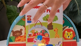 اسباب بازی چوبی باغ وحش 13 تکه پیکاردو کد BZ-23-D