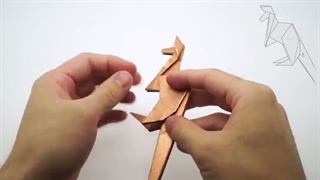 Kangaroo Origami / اوریگامی کانگورو
