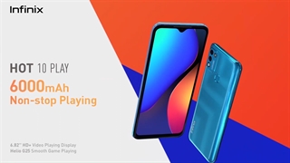 معرفی گوشی موبایل اینفینیکس مدل Hot 10 Play