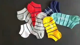 پک 7 جفتی جوراب های مچی شیک زنانه طرح روزهای هفته