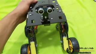 آموزش ساخت شاسی ربات 6 چرخ مریخ نورد
