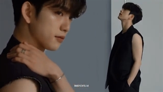 پشت صحنه عکس برداری جینیونگ برای مجله GQ Korea