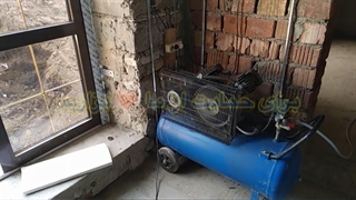 سیمانکاری روی دیوار آجری