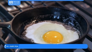 آموزش آشپزی آسان|آموزش پخت غذا|پخت غذای خشمزه(ساندویچ تخم مرغ با نان تست)