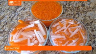 آموزش ترشی|ترشی خانگی|طرز تهیه ترشی|ترشی هفتا بیجار شمالی(ترشی هویج و گل کلم)