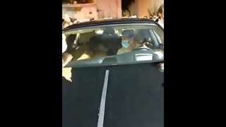 استقبال عجیب از لیونل مسی در میامی آمریکا