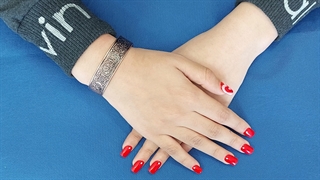 دستبند مسی مذهبی محمد رسول اله