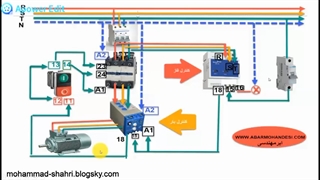 رله کنترل بار و رله کنترل فاز در مدار - مهندس محمد شهری فریمانی