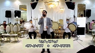 اجرای مداحی و دفنوازی در مجلس عروسی