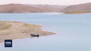 کمآبی در دومین سد بزرگ استان مرکزی