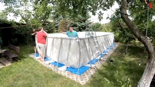 آموزش نصب استخر پیش ساخته