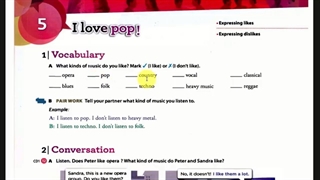 آموزش زبان انگلیسی: مکالمات روزمره انگلیسی I love this song.