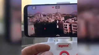 تست ارسال تصویر کوادکوپتر X5UW پرچمدار برند syma | ایستگاه پرواز