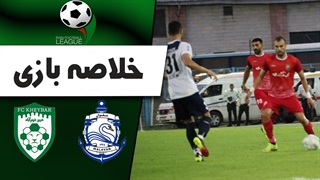 خلاصه بازی ملوان 0(4) - خیبر 0(3) (جام حذفی)