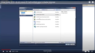 ساخت web page جدید  در  visual studio 2019