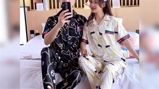 پخش عمده ست دوتیکه بلوز شلوار خانگی زنانه مردانه طرح مارک گوچی وارداتی dargahanclothing