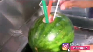 آب هندونه ی طبیعی