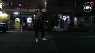بنگتن بمب ۵۷ بی تی اس bangtan bomb EP 57 V's solo dance in the night + ( زیرنویس فارسی )