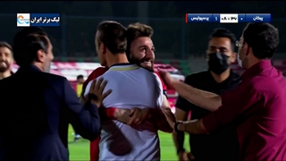 گل اول پرسپولیس به پیکان توسط عبدی