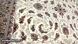 فرش 700 شانه طرح لی رز | شرکت فرش اردیبهشت