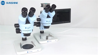 معرفی و آموزش کار با لوپ 2 چشمی Sunshine SZM45-B1 – امگا ابزار