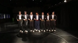 اجرای گروهی رقص کردی