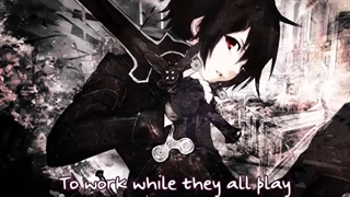 Nightcore AMV - SAO - Warriors (Rock Version) || Lyrics نایتکور