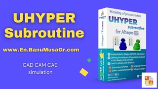 UHYPER Subroutine | how to use subroutine in Abaqus? | 5 input example subroutine | video tutorial