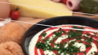 یه عصرونه ی بی نظیر ، با نون تست و ژامبون دهکده پروتئین