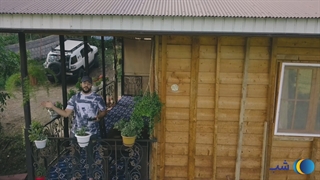 کلبه چوبی در ماسال