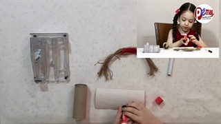 آموزش ساخت کاردستی با پارمیدا - این قسمت ساخت عروسک