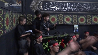 نوحه حسین جان شب هفتم محرم 1402 هیئت عزاداری مهاجرین افغان مقیم تهران
