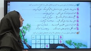 سوالات نگارش چهارم ابتدایی با جواب درس اول|استاد اجازه