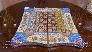 تخته نرد با نقاشی اصیل ایرانی