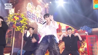 دانلود اجرای Jungkook جونگ کوک با آهنگ Seven در استیج اینکیگایو inkigayo با کیفیت بالا