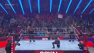 مسابقه کوین اونز و رومن رینز در Royal Rumble 2023 سر کمربند WWE undisputed universal championship