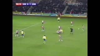 Southampton 0-1 Arsenal 2003/04 PL HIGHLIGHTS