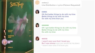 لاین آپ آهنگ better things از اسپا aespa