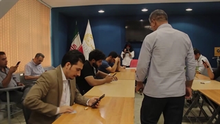 گزارش تصویری برگزاری آزمون دوره های آزاد سینمایی