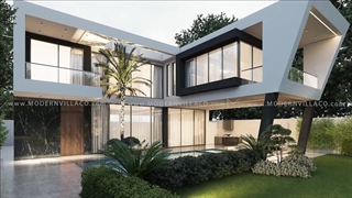 طراحی ویلای دوبلکس در شهرک جهان ویلا | شرکت مدرن ویلا