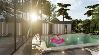 طراحی ویلا در محمدشهر تهران گاردن