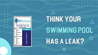 Pool Leak Tester Splash Video