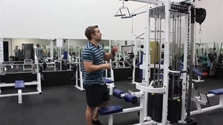 زیر بغل سیم کش دوبل از بالا