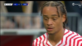 عملکرد ژاوی سیمونز برای لایپزیگ مقابل یانگ بویز