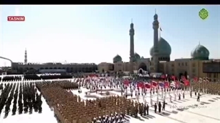 14020703: مراسم تجدید بیعت نظامیان با امام زمان (عج)