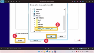 عدم شناسایی هارد هنگام نصب ویندوز