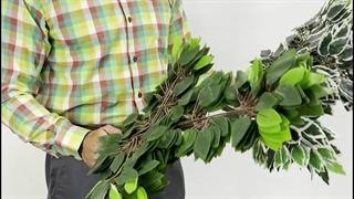 پخش برگ مصنوعی بنجامین ابلق ۶۰ سانتی‌متری ابلق با کیفیت لمسی 