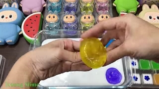 اسلایم لابوبو!!! مخلوط کردن چیزهای مختلف با اسلایم براق