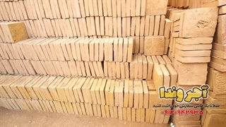 آجر سنتی قزاقی ختایی ۲۵×۲۵ | انتخابی اصیل برای کف‌فرش فضاهای خاص